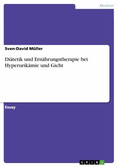 Diätetik und Ernährungstherapie bei Hyperurikämie und Gicht (eBook, PDF)