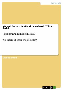 Risikomanagement in KMU (eBook, PDF) - Butter, Michael; Garrel, Jan-Henric von; Bedel, Yilmaz