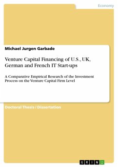 Differences in Venture Capital Financing of U.S., UK, German and French Information Technology Start-ups (eBook, PDF)