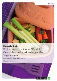 Ernährungsverhalten im Wandel. Geschichte und Ausformungen des Vegetarismus (eBook, PDF) - Gruber, Manuela