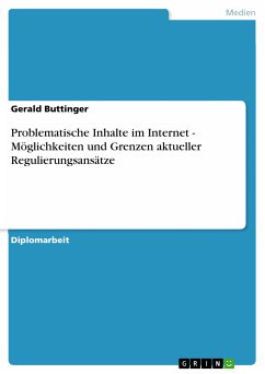 Problematische Inhalte im Internet - Möglichkeiten und Grenzen aktueller Regulierungsansätze (eBook, PDF)