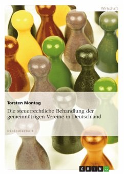 Die steuerrechtliche Behandlung der gemeinnützigen Vereine in Deutschland (eBook, PDF)