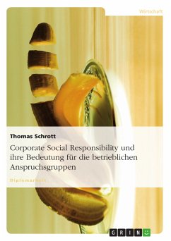 Corporate Social Responsibility und ihre Bedeutung für die betrieblichen Anspruchsgruppen (eBook, PDF) - Schrott, Thomas