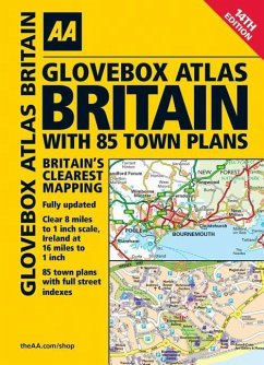 Glovebox Atlas Britain with 85 Town Plans - Aa Publishing