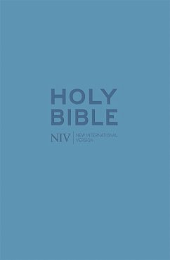 NIV Pocket Cyan Soft-tone Bible with Zip - Version, New International