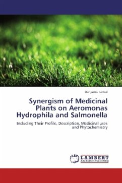 Synergism of Medicinal Plants on Aeromonas Hydrophila and Salmonella