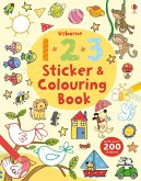 123 Sticker and Colouring book