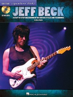 Cover Jeff Beck - Guitar Signature Licks (Book/Online Audio)