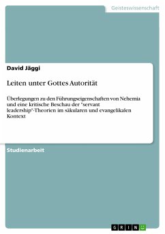 Leiten unter Gottes Autorität (eBook, PDF) - Jäggi, David