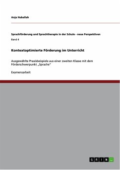 Kontextoptimierte Förderung im Unterricht (eBook, PDF) - Huballah, Anja