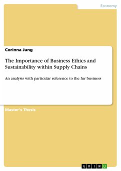 The Importance of Business Ethics and Sustainability within Supply Chains (eBook, PDF) - Jung, Corinna