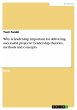 In what key ways is leadership... - Bild 1