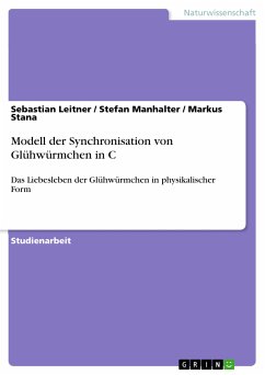 Modell der Synchronisation von Glühwürmchen in C (eBook, PDF)