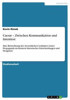 Caesar – Zwischen Kommunikation und Intention (eBook, PDF) - Rimek, Kevin