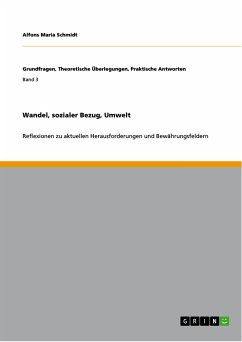 Wandel, sozialer Bezug, Umwelt (eBook, PDF)