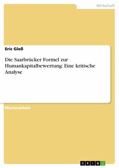 Die Saarbrücker Formel zur Humankapitalbewertung: Eine kritische Analyse (eBook, PDF)