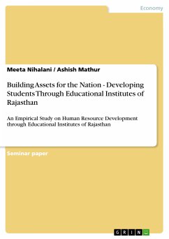 Building Assets for the Nation - Developing Students Through Educational Institutes of Rajasthan (eBook, PDF)
