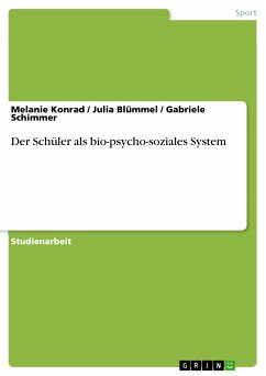 Der Schüler als bio-psycho-soziales System (eBook, PDF)