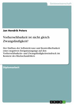 Vorhersehbarkeit ist nicht gleich Zwangsläufigkeit? (eBook, PDF) - Peters, Jan Hendrik