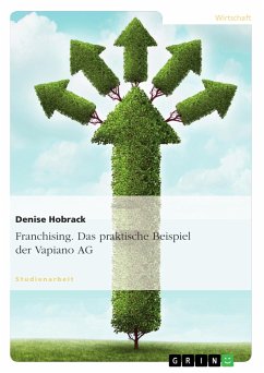 Franchising. Das praktische Beispiel der Vapiano AG (eBook, PDF) - Hobrack, Denise