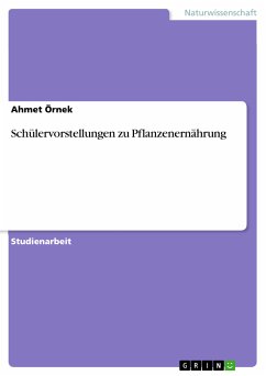 Schülervorstellungen zu Pflanzenernährung (eBook, PDF) - Örnek, Ahmet