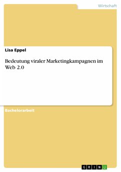 Bedeutung viraler Marketingkampagnen im Web 2.0 (eBook, PDF)