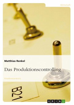 Das Produktionscontrolling (eBook, PDF)