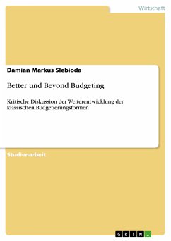 Better und Beyond Budgeting (eBook, PDF)