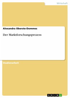 Der Marktforschungsprozess (eBook, ePUB) - Oberste-Dommes, Alexandra