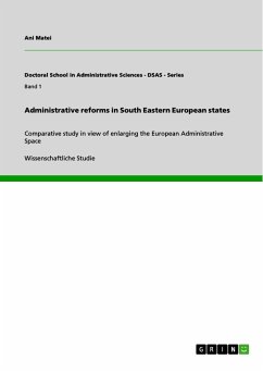 Administrative reforms in South Eastern European states (eBook, PDF)