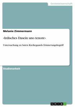 »Irdisches Dasein uno tenore« (eBook, PDF) - Zimmermann, Melanie