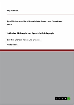 Inklusive Bildung in der Sprachheilpädagogik (eBook, PDF)