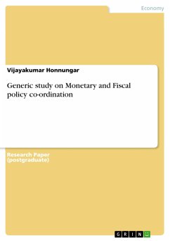 Generic study on Monetary and Fiscal policy co-ordination (eBook, PDF)