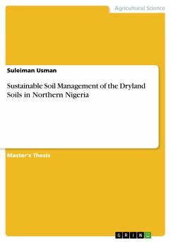 Sustainable Soil Management of the Dryland Soils in Northern Nigeria (eBook, PDF)