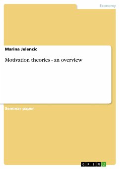 Motivation theories - an overview (eBook, ePUB) - Jelencic, Marina