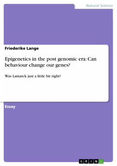 Epigenetics in the post genomic era: Can behaviour change our genes? (eBook, PDF) - Lange, Friederike