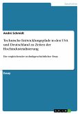 Technische Entwicklungspfade in den USA und Deutschland zu Zeiten der Hochindustrialisierung (eBook, PDF)