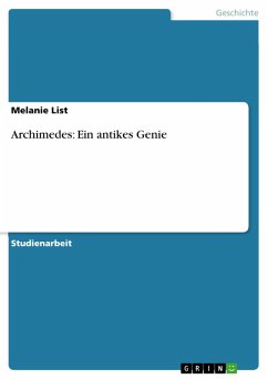 Archimedes: Ein antikes Genie (eBook, PDF) - List, Melanie