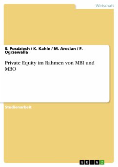 Private Equity im Rahmen von MBI und MBO (eBook, PDF)