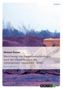 Berechnung von Baugrubensicherungen nach den Empfehlungen des Arbeitskreises &quote;Baugruben&quote; (2006) (eBook, PDF)