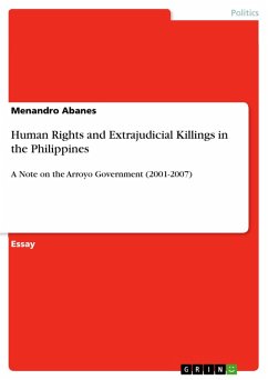 Human Rights and Extrajudicial Killings in the Philippines (eBook, ePUB) - Abanes, Menandro