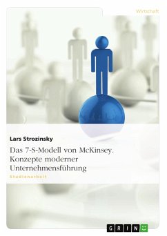 Das 7-S-Modell von McKinsey. Konzepte moderner Unternehmensführung (eBook, PDF) - Strozinsky, Lars