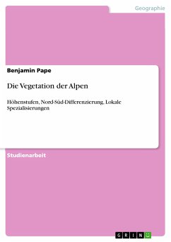 Die Vegetation der Alpen (eBook, PDF)