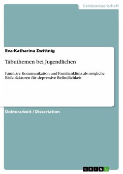 Tabuthemen bei Jugendlichen (eBook, PDF)