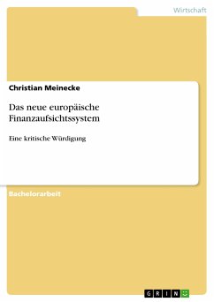 Das neue europäische Finanzaufsichtssystem (eBook, PDF)