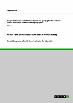 Kultur- und Wirtschaftsraum Baden-Württemberg (eBook, PDF)