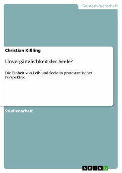 Unvergänglichkeit der Seele? (eBook, PDF) - Kißling, Christian