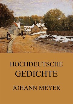 Cover Hochdeutsche Gedichte (eBook, ePUB)