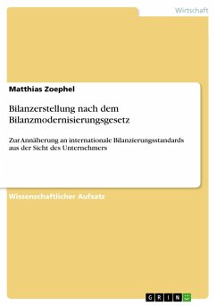 Bilanzerstellung nach dem Bilanzmodernisierungsgesetz (eBook, ePUB)