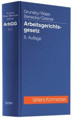 Arbeitsgerichtsgesetz (ArbGG), Kommentar